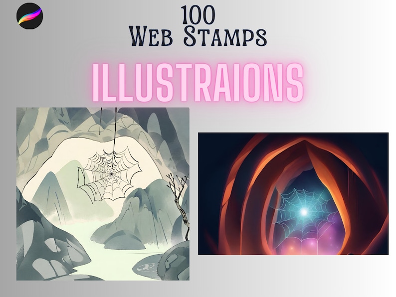 Illustration web stamps