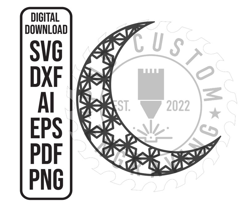 ramadan kareem dxf