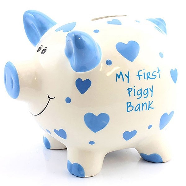 50 Personalised Piggy Bank: $167.56