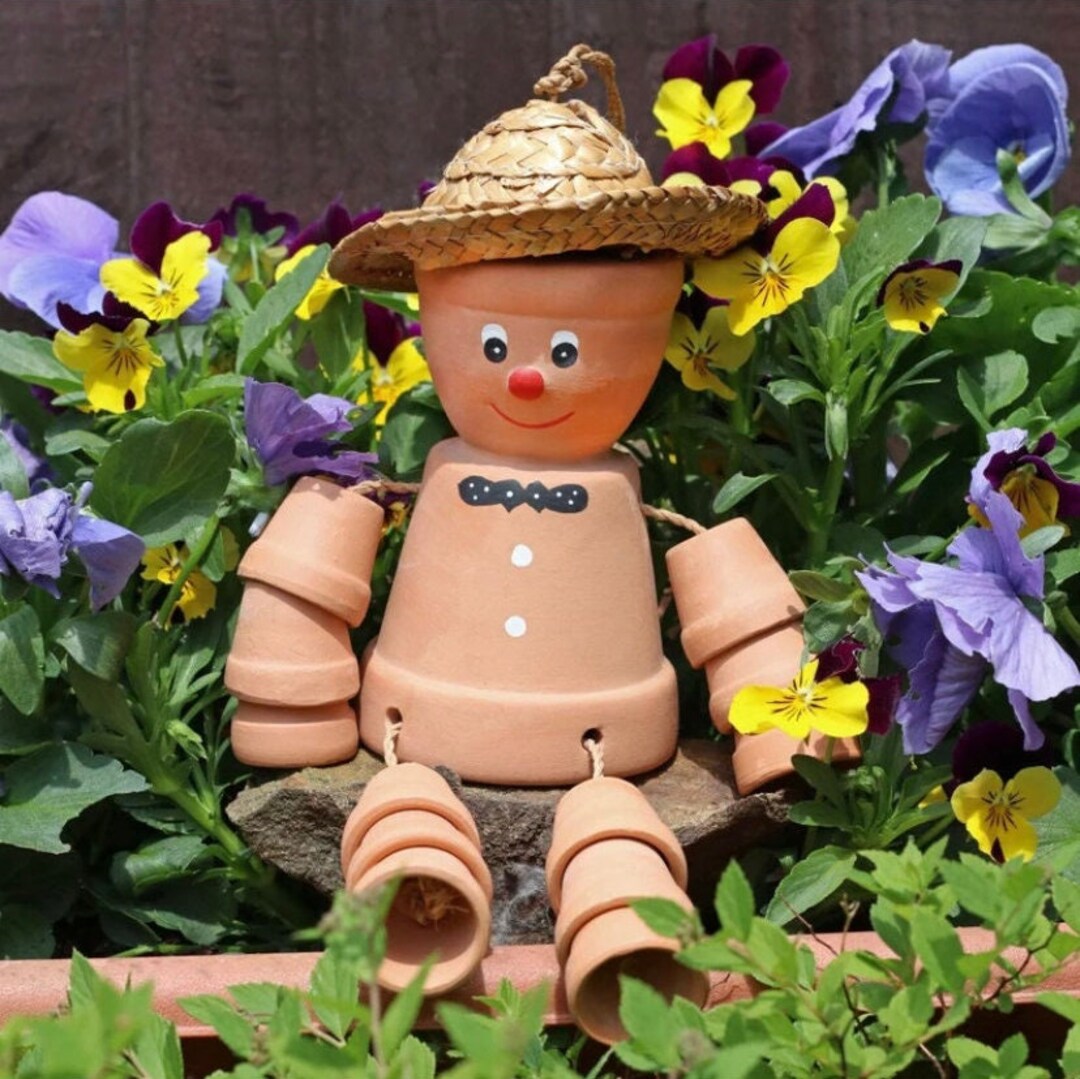 Personalised Bill Ben Flower Pot Men Etsy UK