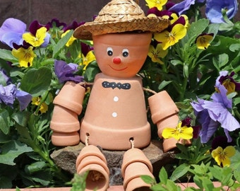 Personalised Bill Ben Flower Pot men