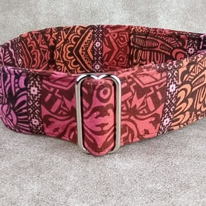 Pull stop collar, dog collar, adjustable collar, washable image 1