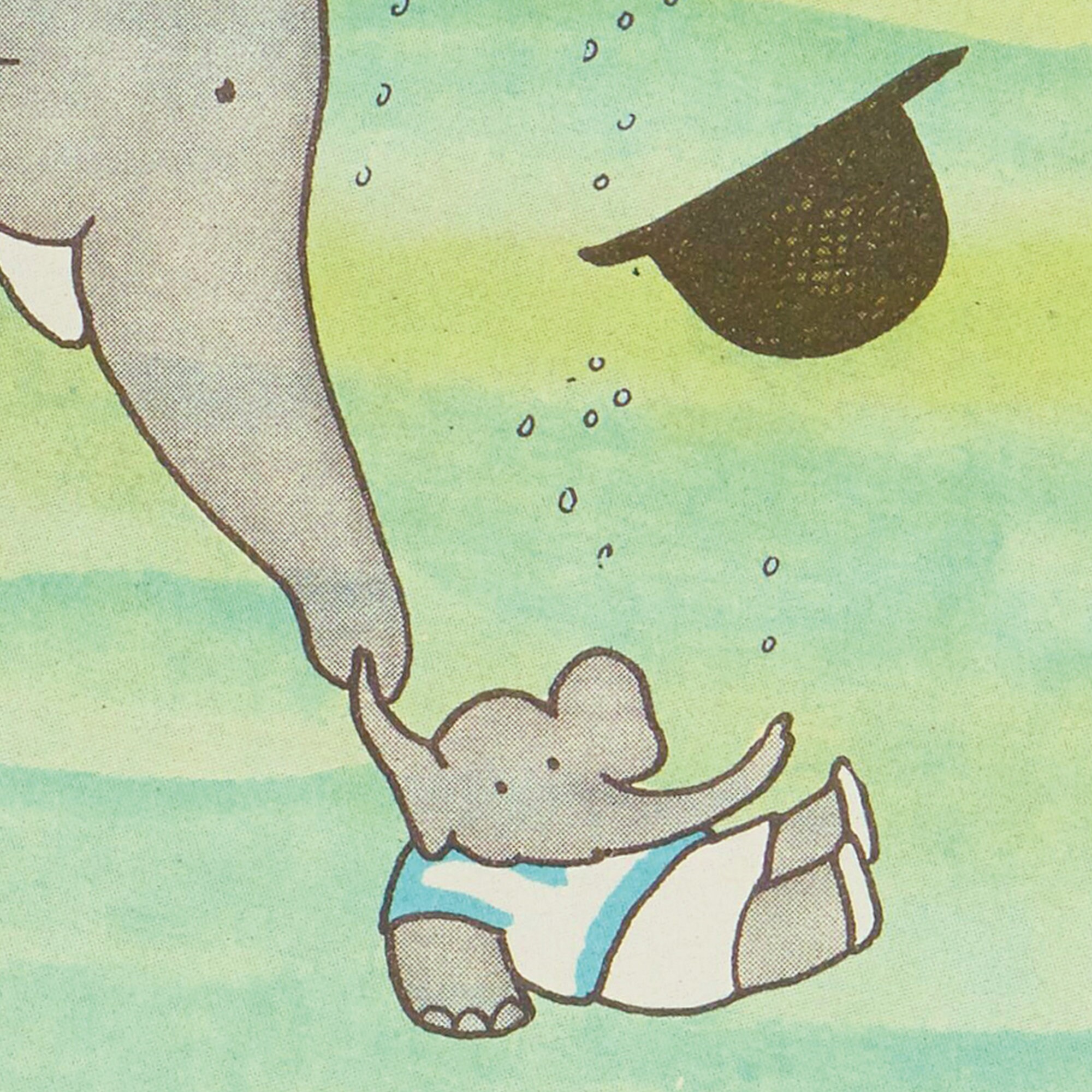 Babar Le Petit Éléphant Digital Download of Vintage Babar the Elephant
