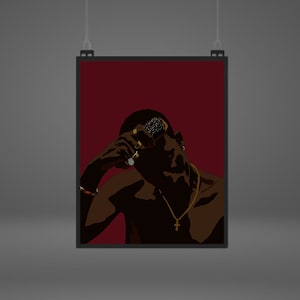 Black Afro Men Art Poster, Black Man art,  Black Man Wall Art, Black Male Art, African Black Man Art, Black Men Art, African American Art
