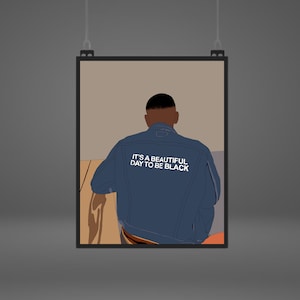Black Man Art Print: Afro Men Wall Decor (Digital Download)