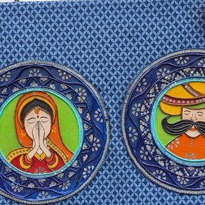 Rajasthani Paar - Lippan Art