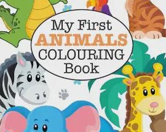Animal Coloring Book | Kids & Adults, Printable Pages (Digital Download)