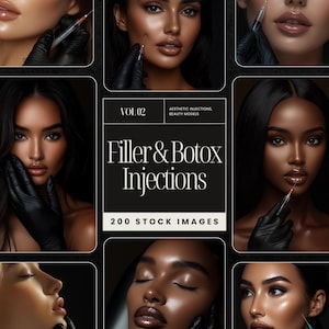 200 Lip Filler & Botox Stock Images | AI Models | Nurse Injector Photos | Beauty Stock | Aesthetic Photography | Academy Content
