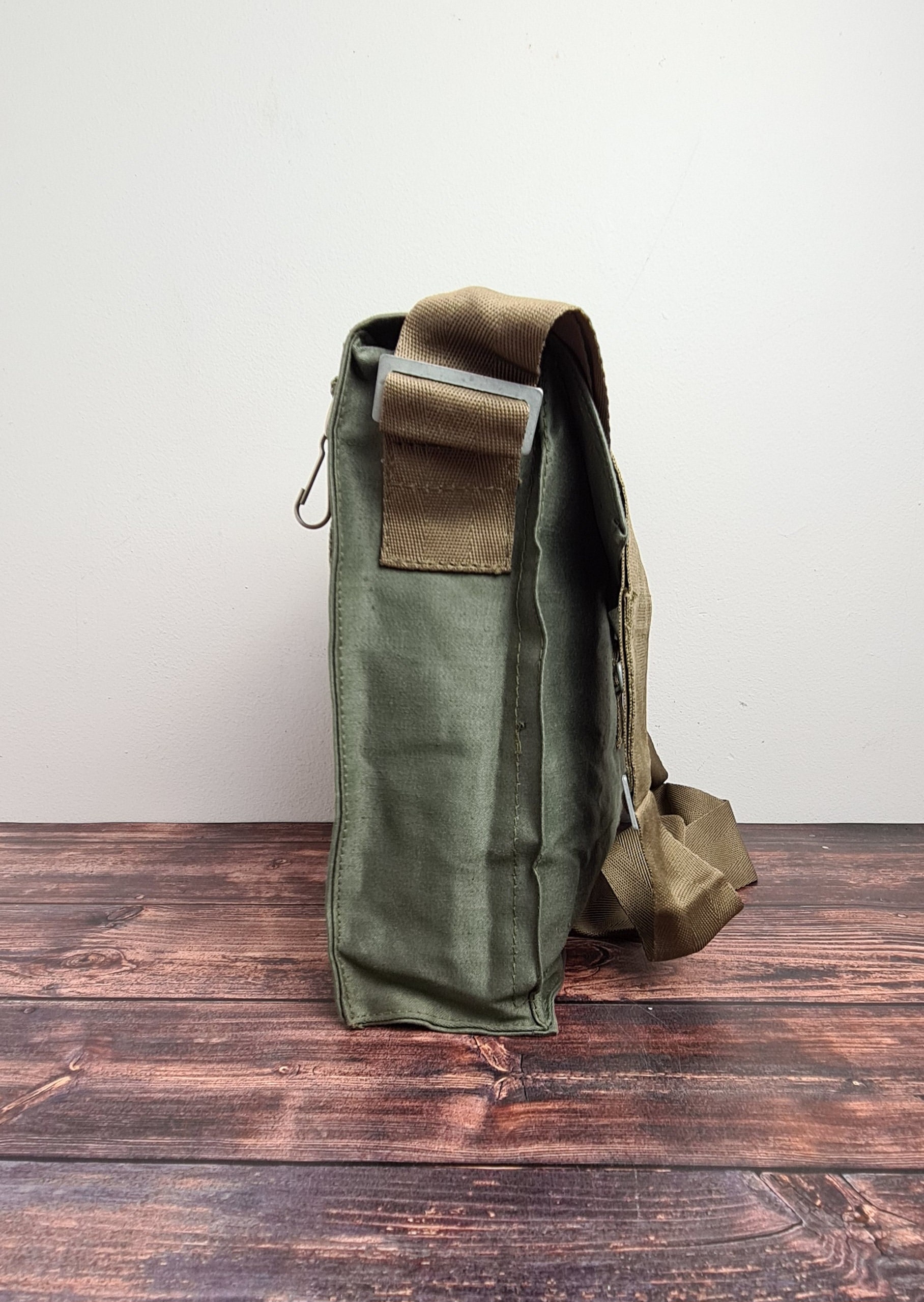 Vintage Polish Army Surplus Gas Mask Shoulder Bag Haversack Etsy
