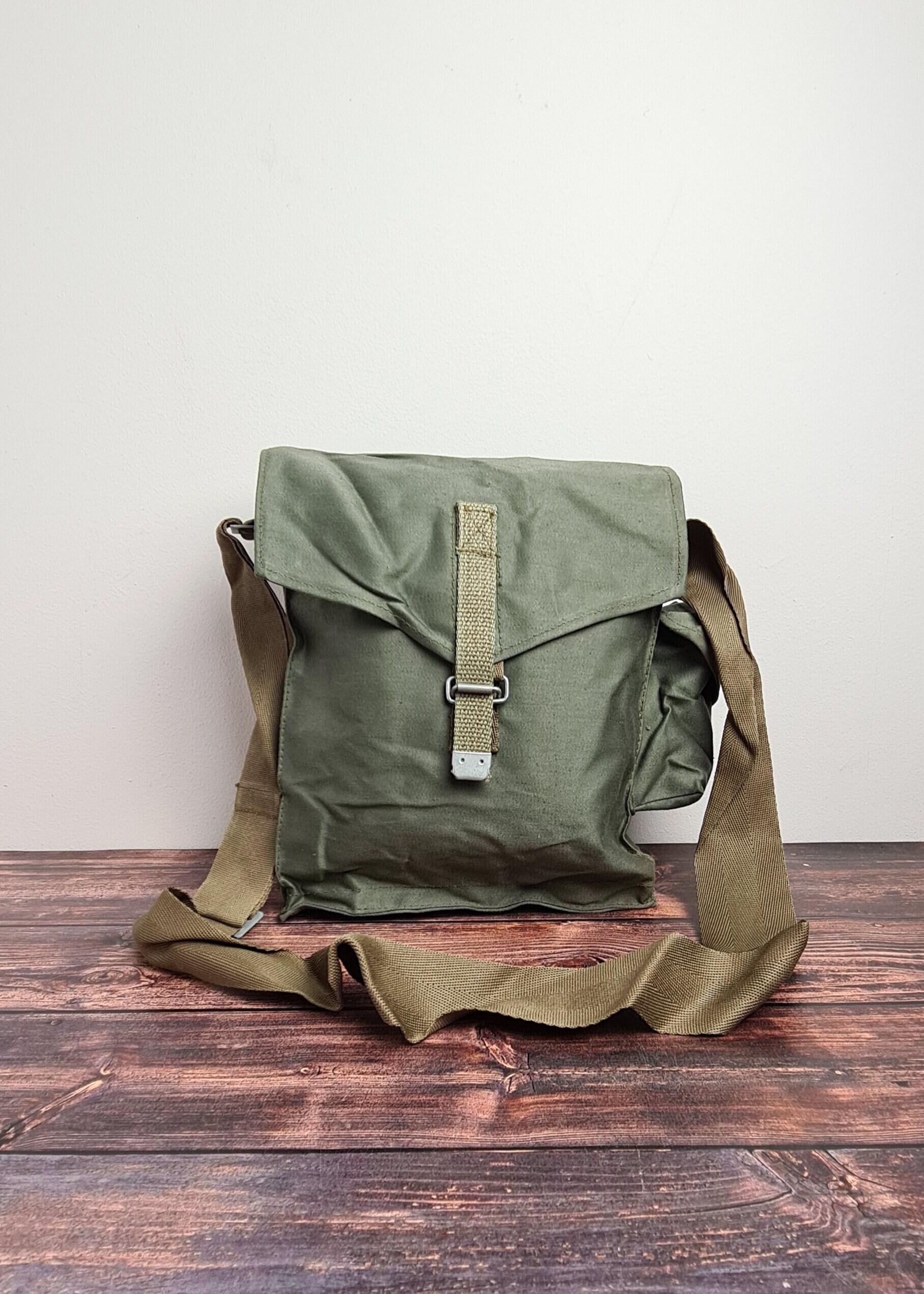 Vintage Polish Army Surplus Gas Mask Shoulder Bag Haversack Etsy