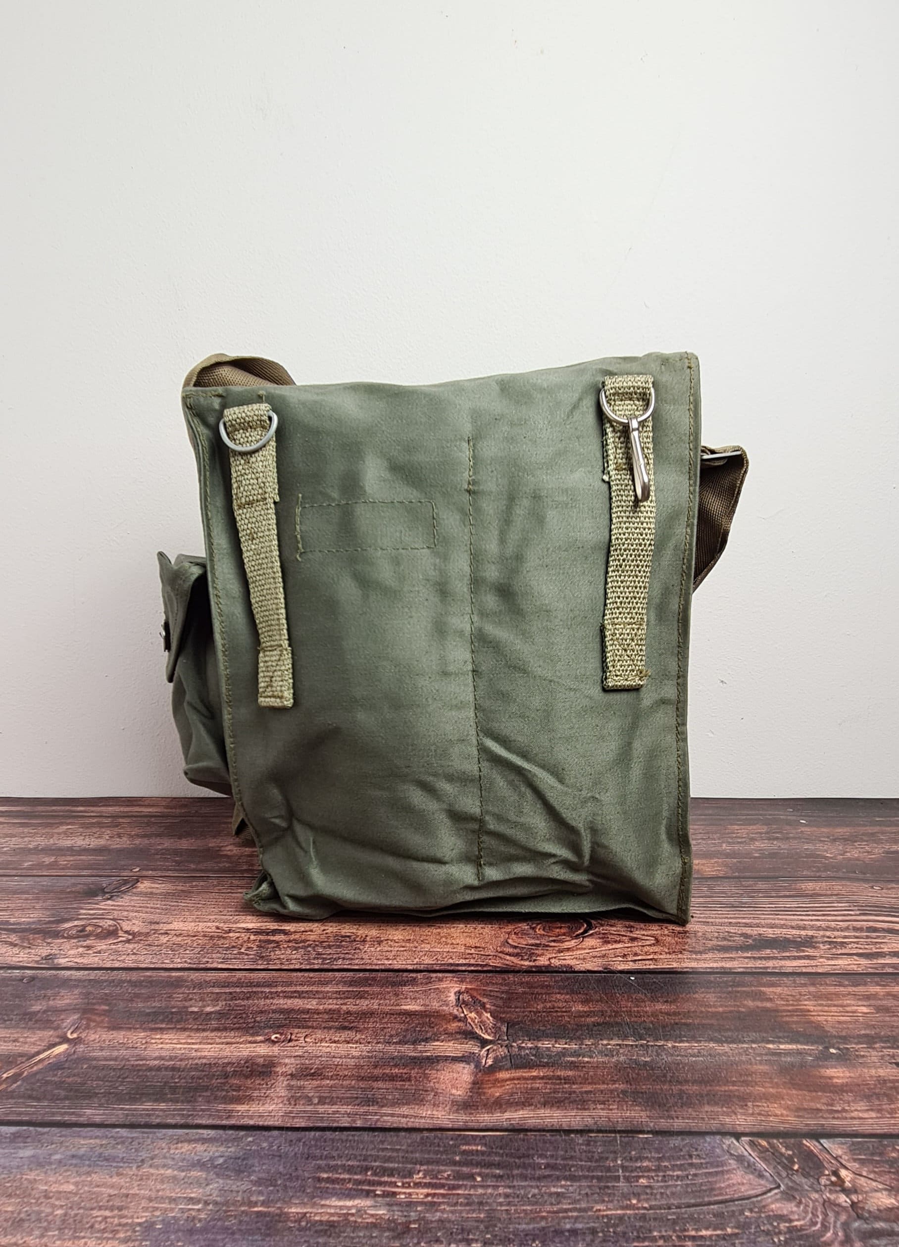 Vintage Polish Army Surplus Gas Mask Shoulder Bag Haversack Etsy