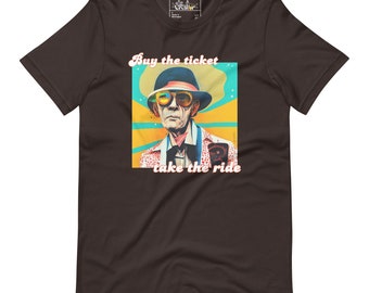 Koop het kaartje, maak de rit | Unisex-T-shirt