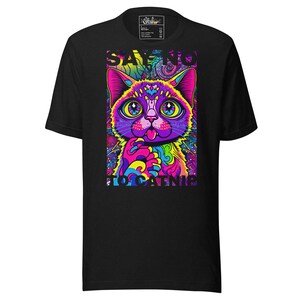 May include: Black t-shirt with a colorful graphic of a cat with the text "SAY NO TO CATNIP".