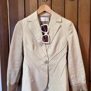 Vintage Valentino Cream Blazer/Jacket