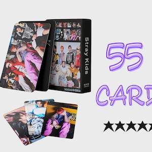 Stray Kids „5 Star” Karty Lomo 55 szt./zestaw