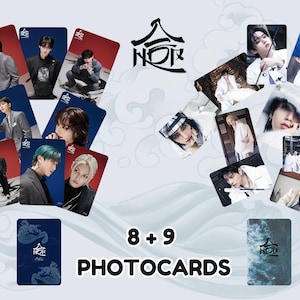 Cartes photo « 合 (HOP) » pour enfants errants | 17 pièces/ensemble