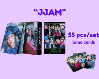Stray Kids "JJAM" Lomo Cards 55pcs/set