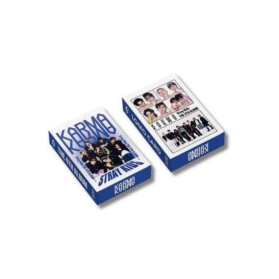 Set Stray Kids Photocards E Adesivi - 64 Carte Olografiche + 60 Stickers, Per Fan Collection E Scambi