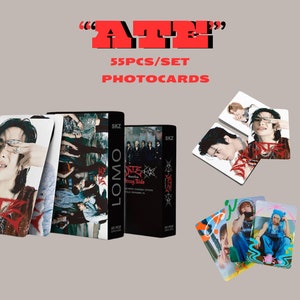 Cartões Lomo Stray Kids "ATE" 55 unidades/conjunto