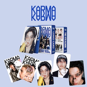 Stray Kids KARMA [4th Album] | Lomo cards 55pcs/set