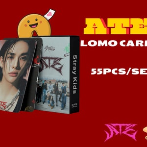 Stray Kids „ATE” Karty Lomo 55 szt./zestaw