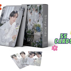 Stray Kids "MANIAC ENCORE au JAPON" Cartes Lomo 55 pièces/ensemble