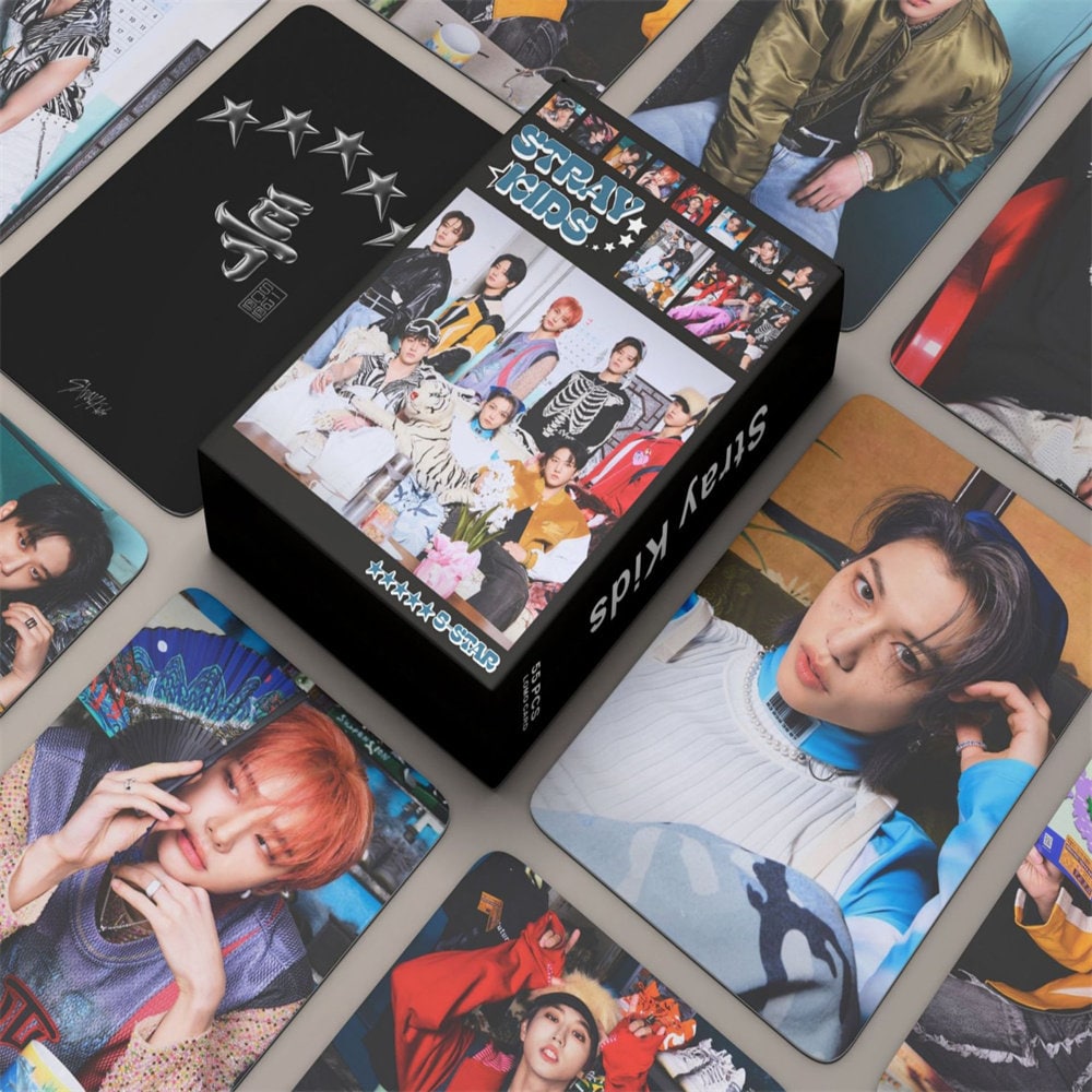 Mua KPOPBP Stray Kids Photocards 60 PCS SKZ Rock Star Album Photo Cards With 32 Pcs Stickers Kpop Gift Lomo Cards Merch For Skz Boys And Girls Han B0crgmdlgn