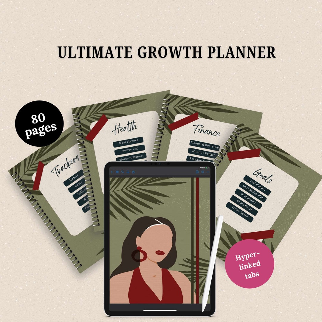 Ultimate Growth Planner for Personal Development and Self Growth ...