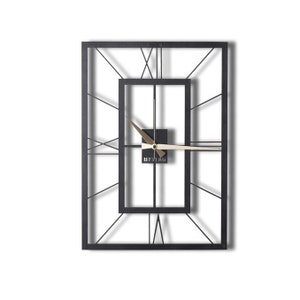 Wandaccessoire, Metallskulptur, große Wandkunst, Metallschild, geometrische Wandkunst, abstrakte Wandkunst, Uhr Dekor