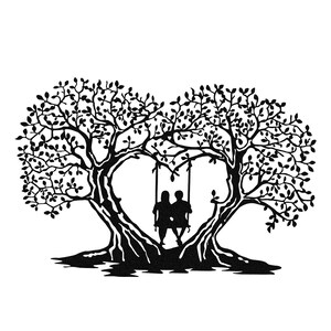 Tree Decor, Accesorio De Pared, Escultura De Metal, Arte De Pared Grande, Signo De Metal, Arte De Pared Geométrica, Arte Abstracto De Pared, Regalo De Navidad, Signo De Bosque