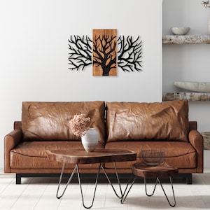 Tree Of Life, Wood Wall Art Decor, Ornament, Wood Wall Panel, Wooden Tree, Plywood Metal, Housewarming Gift, Wall Art, Living Room Decor