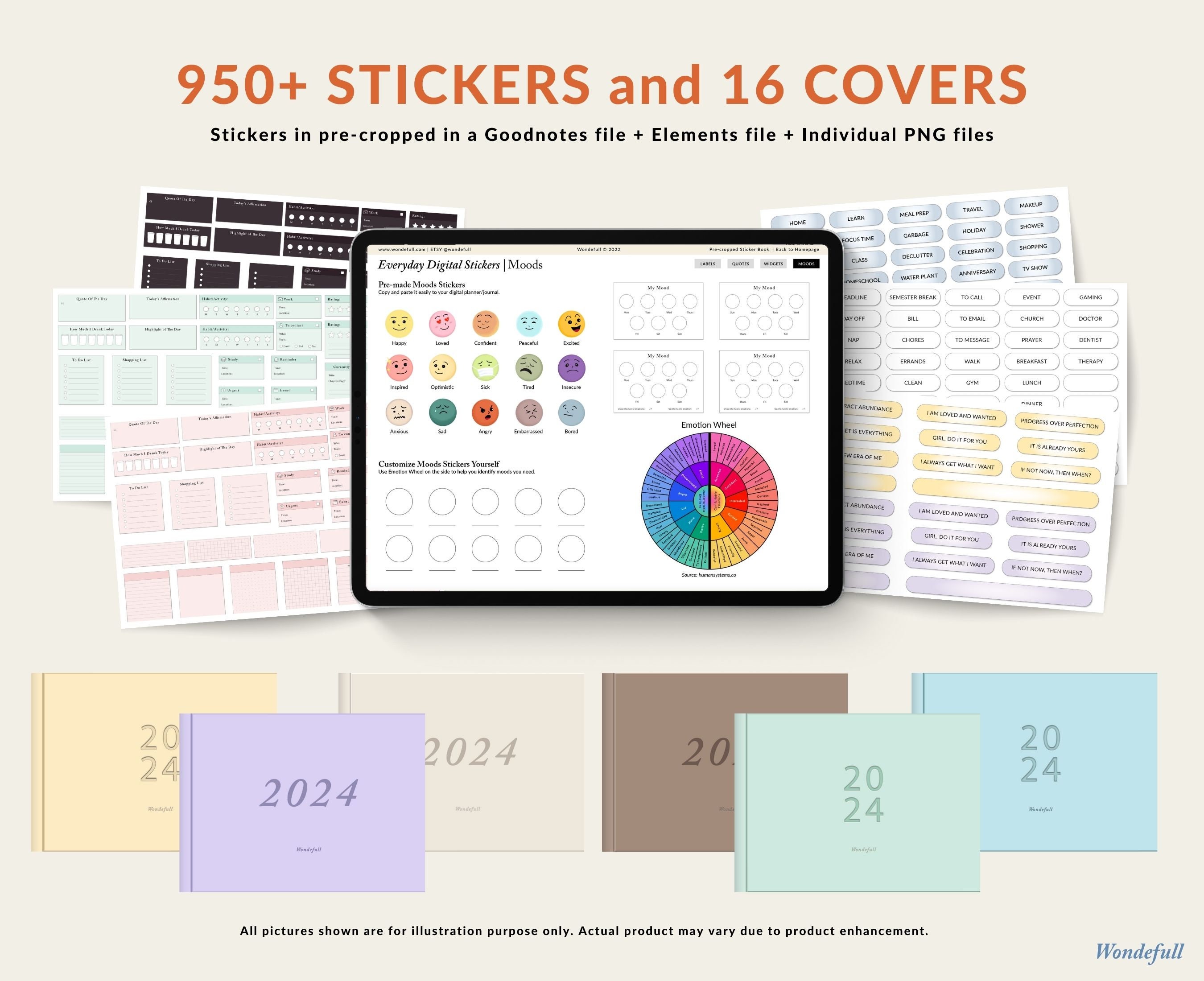 2024 2025 Minimalist Digital Planner, Goodnotes Planner Notability ...