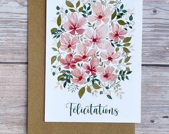 carte félicitations