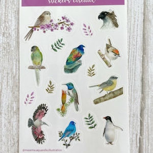 Stickers oiseaux