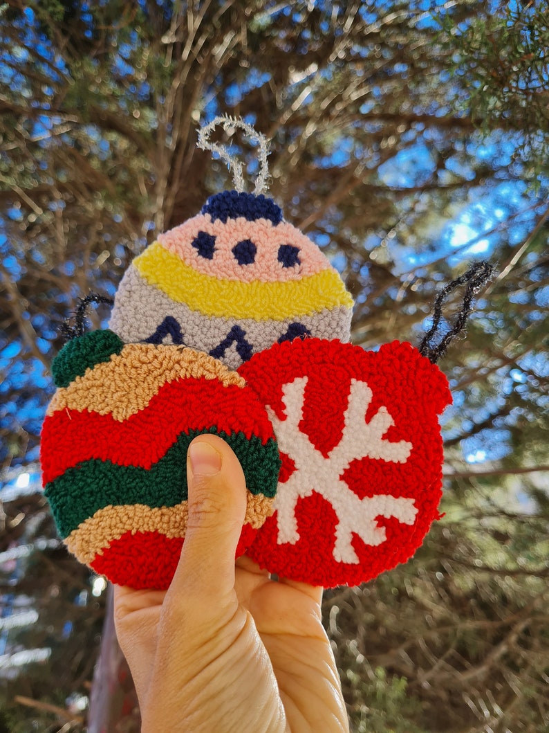 Punch Needle Coastermug Rug Punch Needle Art Mug Coaster Etsy