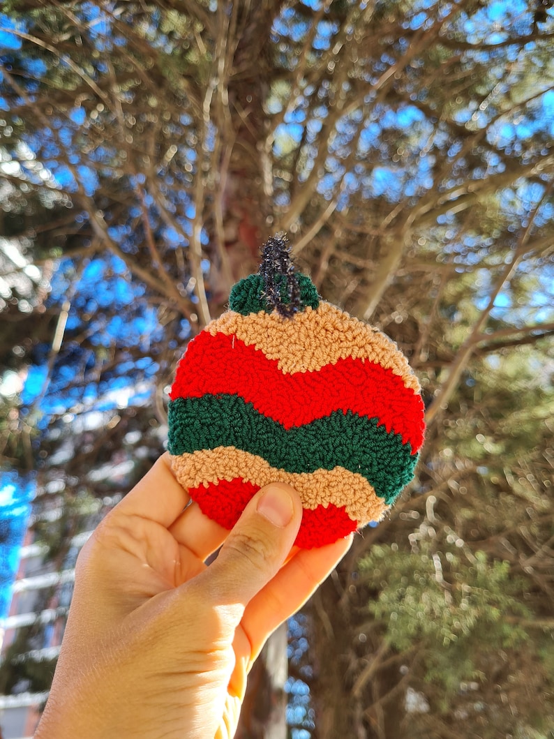 Punch Needle Coastermug Rug Punch Needle Art Mug Coaster Etsy