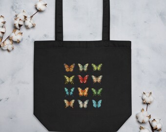 Butterfly Tote Bag Eco Friendly