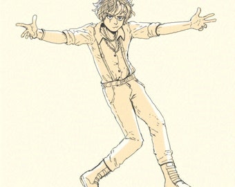 Digital SKETCH Custom Character Art-commissies, OC-commissies, Ghibli-commissie, DnD-personagecommissie