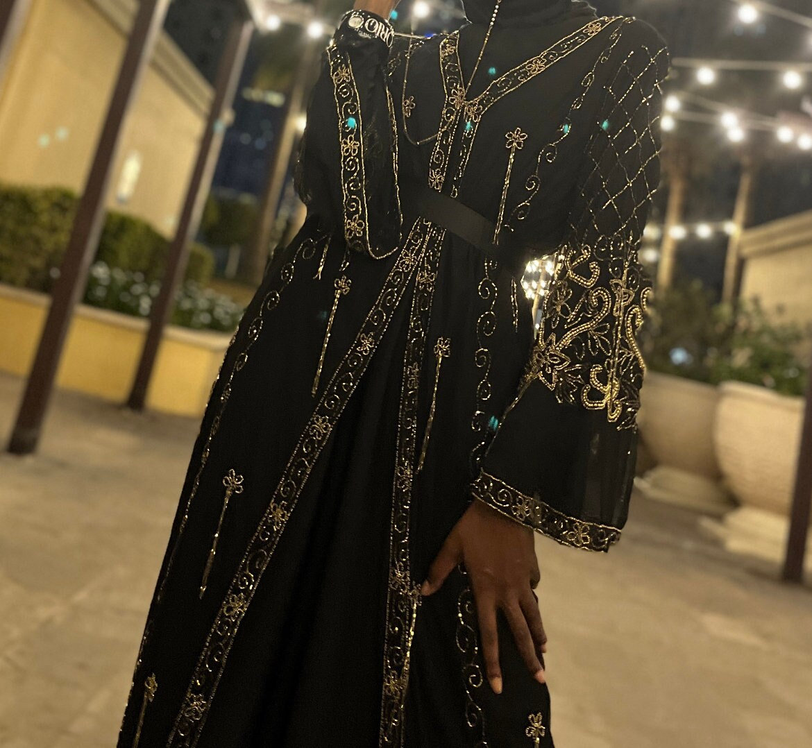 Gold Abaya Etsy Singapore