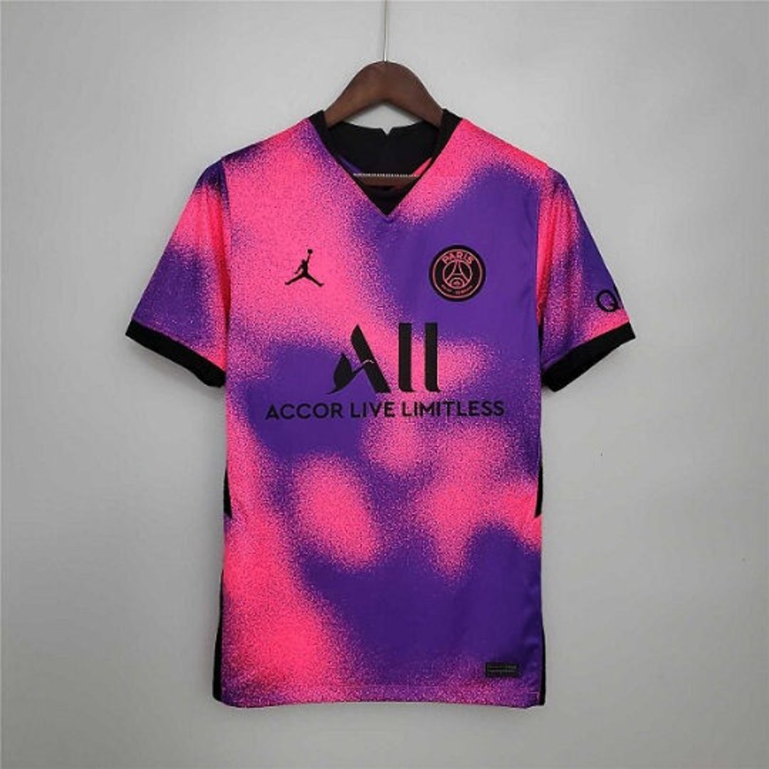 PSG 2001 Away Pink Football Shirt - Etsy UK