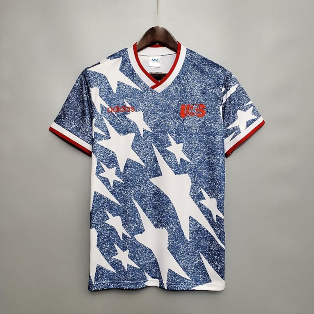 USA World Cup Away 1994 Retro Classic Football Shirt Free Etsy