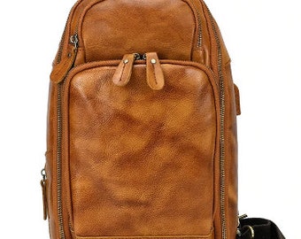 Genuine Leather travel male hangbag travel high capacity travel shoulder bag shoulder bag messenger bag cross body bag
