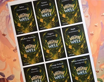 Lorcana - Whispers in the Well Card List - Etsy