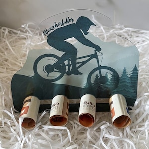 Fahrrad Geld Geschenk Mountainbike | Geldscheine elegant verschenken | Fahrrad Geschenk