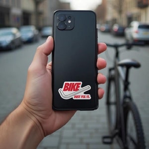 Fahrradfahrer Sticker, Aufkleber für Radfahrer, Fahrrad Geschenk, Geschenk, Sticker für Laptop, Handy, Trinkflasche, Fahrrad, Karten usw.