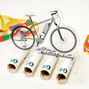 Regalo di denaro bicicletta | Regala banconote con eleganza | Regalo per gli appassionati di bici