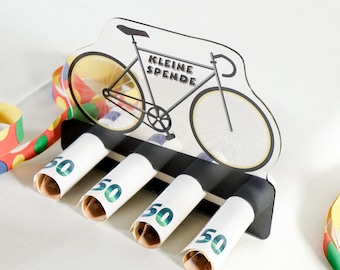 Vélo cadeau d’argent | Offrez des billets de banque avec élégance | Cadeau pour les fans de vélo