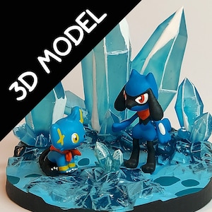 Crystal Cavern - PMD Figurine 3D model