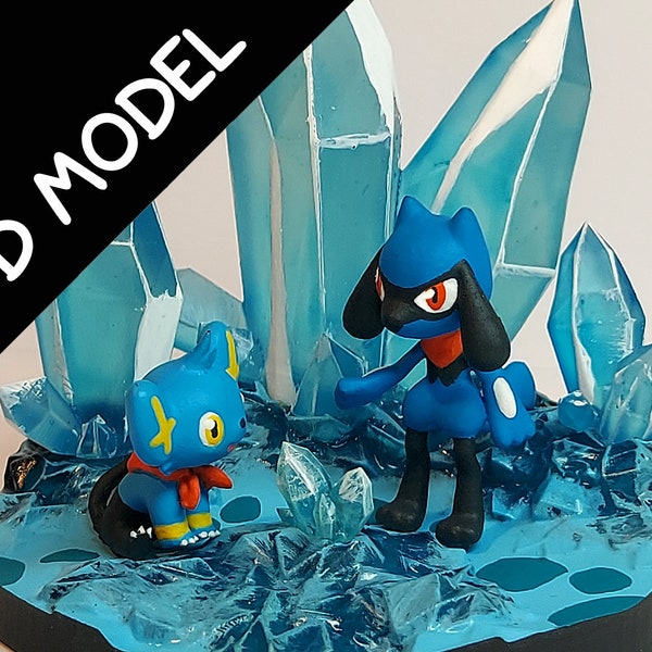 Crystal Cavern - PMD Figurine 3D model