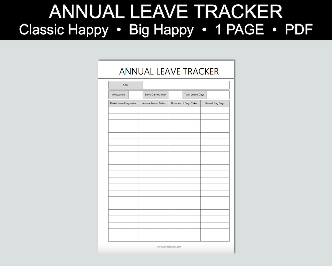 annual-leave-tracker-work-leave-printable-annual-leave-etsy